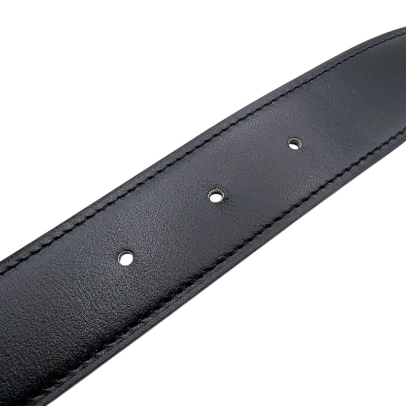 エルメス HERMES コンスタンスベルト　95cm Y刻印　(2020年製) ブラック・グリスエタン ボックスカーフ/トゴ レディース ベルト