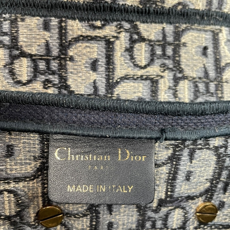 クリスチャン・ディオール Christian Dior サドルバッグ M0446CRIW-M928 ブラック オブリークキャンバス レディース ハンドバッグ