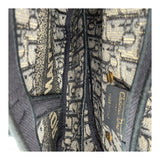 クリスチャン・ディオール Christian Dior サドルバッグ M0446CRIW-M928 ブラック オブリークキャンバス レディース ハンドバッグ