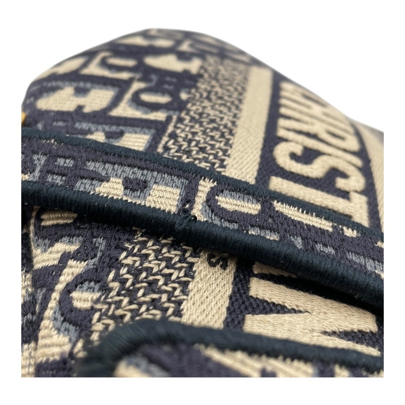 クリスチャン・ディオール Christian Dior サドルバッグ M0446CRIW-M928 ブラック オブリークキャンバス レディース ハンドバッグ