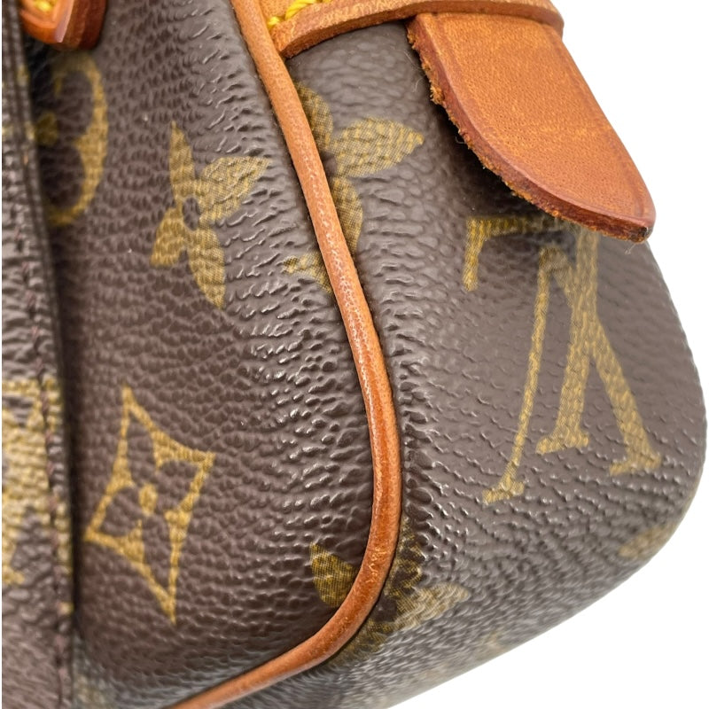 ルイ・ヴィトン LOUIS VUITTON ポシェット・マルリーバンドリエール M51828 ブラウン モノグラム ユニセックス ショルダーバッグ