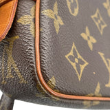 ルイ・ヴィトン LOUIS VUITTON ポシェット・マルリーバンドリエール M51828 ブラウン モノグラム ユニセックス ショルダーバッグ