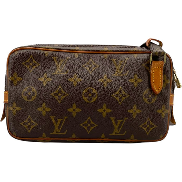 ルイ・ヴィトン LOUIS VUITTON ポシェット・マルリーバンドリエール M51828 ブラウン モノグラム ユニセックス ショルダーバッグ