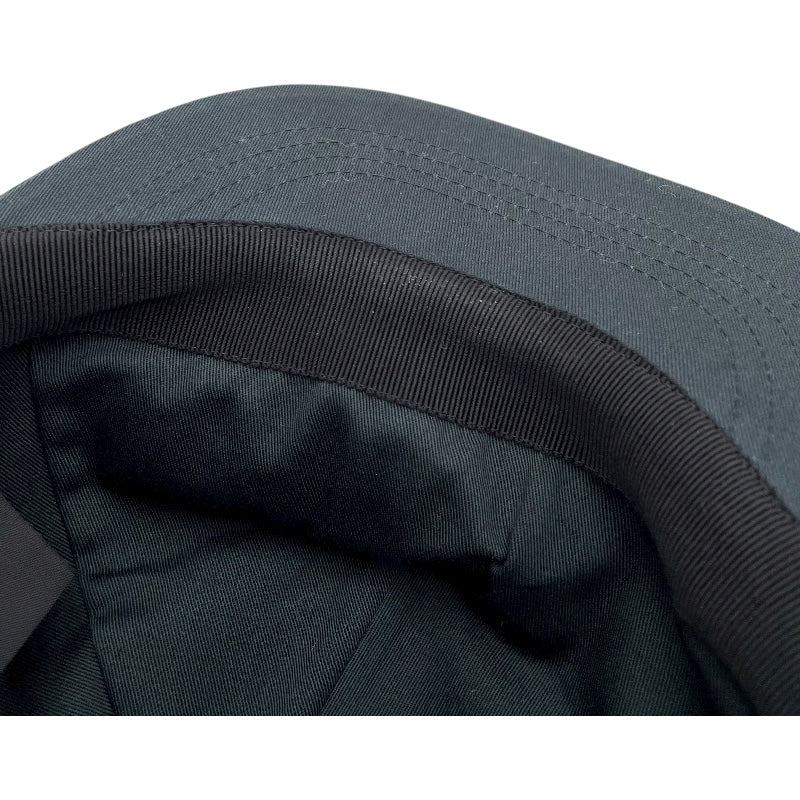 グッチ GUCCI ロゴ刺繍ベースボールキャップ 596211 ブラック コットン ユニセックス その他ファッション雑貨