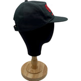 グッチ GUCCI ロゴ刺繍ベースボールキャップ 596211 ブラック コットン ユニセックス その他ファッション雑貨