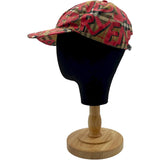 バーバリー BURBERRY グラフィティチェックベースボールキャップ 4074816 レッド コットン メンズ その他ファッション雑貨