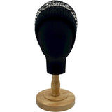 シャネル CHANEL ロゴワッペンニットキャップ ブラック カシミヤ レディース その他ファッション雑貨