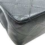 シャネル CHANEL マトラッセ25 A01112 5番台 ブラック ゴールド金具 キャビア レディース ショルダーバッグ