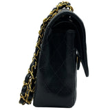 シャネル CHANEL マトラッセ25 A01112 5番台 ブラック ゴールド金具 キャビア レディース ショルダーバッグ