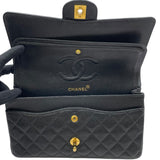 シャネル CHANEL マトラッセ25 A01112 5番台 ブラック ゴールド金具 キャビア レディース ショルダーバッグ