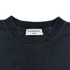 バレンシアガ BALENCIAGA スライムロゴ半袖シャツ 612965 ブラック コットン ユニセックス 半袖Ｔシャツ