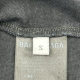 バレンシアガ BALENCIAGA スライムロゴ半袖シャツ 612965 ブラック コットン ユニセックス 半袖Ｔシャツ