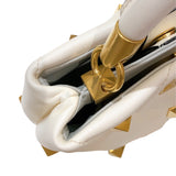 ヴァレンティノ VALENTINO ローマンスタッズ　スモールハンドバッグ WW2B0197BSF レザー レディース ハンドバッグ