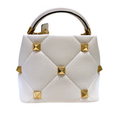 ヴァレンティノ VALENTINO ローマンスタッズ　スモールハンドバッグ WW2B0197BSF レザー レディース ハンドバッグ