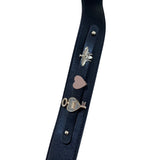 クリスチャン・ディオール Christian Dior MYABCDIOR レディディオールスモール ブラック/ ゴールド金具 ラム レディース ハンドバッグ