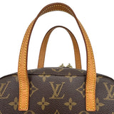 ルイ・ヴィトン LOUIS VUITTON スポンティーニ M47500 ブラウン モノグラムキャンバス レディース ショルダーバッグ