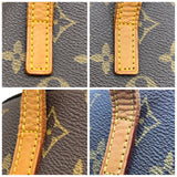 ルイ・ヴィトン LOUIS VUITTON スポンティーニ M47500 ブラウン モノグラムキャンバス レディース ショルダーバッグ