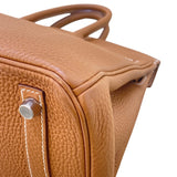 エルメス HERMES バーキン25 Y刻印 (2020年製) ゴールド SV金具 トゴ レディース ハンドバッグ