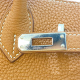 エルメス HERMES バーキン25 Y刻印 (2020年製) ゴールド SV金具 トゴ レディース ハンドバッグ