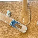 エルメス HERMES バーキン25 Y刻印 (2020年製) ゴールド SV金具 トゴ レディース ハンドバッグ