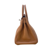 エルメス HERMES バーキン25 Y刻印 (2020年製) ゴールド SV金具 トゴ レディース ハンドバッグ