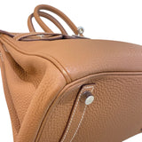 エルメス HERMES バーキン25 Y刻印 (2020年製) ゴールド SV金具 トゴ レディース ハンドバッグ