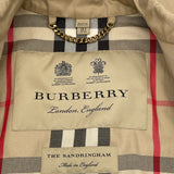 バーバリー BURBERRY SUNDRINGHAM ショートトレンチコート 3900452 ベージュ コットン レディース トレンチコート