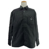 プラダ PRADA トライアングルロゴパデッドカシミヤジャケット SC826M ブラック カシミヤ メンズ ダウンジャケット