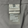 プラダ PRADA トライアングルロゴパデッドカシミヤジャケット SC826M ブラック カシミヤ メンズ ダウンジャケット