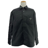 プラダ PRADA トライアングルロゴパデッドカシミヤジャケット SC826M ブラック カシミヤ メンズ ダウンジャケット