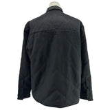 プラダ PRADA トライアングルロゴパデッドカシミヤジャケット SC826M ブラック カシミヤ メンズ ダウンジャケット