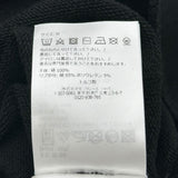 モンクレール MONCLER ラバーワッペンロゴ刺繍スウェットシャツ ブラック コットン メンズ スウェット