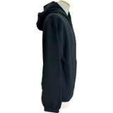 プラダ PRADA トライアングルロゴジップアップパーカー UJL56D ブラック コットン メンズ パーカー