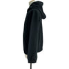 プラダ PRADA トライアングルロゴジップアップパーカー UJL56D ブラック コットン メンズ パーカー