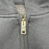 プラダ PRADA トライアングルロゴジップアップパーカー UJL56D ブラック コットン メンズ パーカー