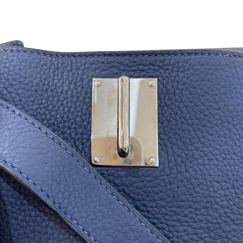 エルメス HERMES ジプシエール34 □M刻（2009年製） ブルーオブス