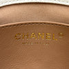 シャネル CHANEL マトラッセミニフラップチェーンショルダー ホワイト ゴールド金具 キャビア レディース ショルダーバッグ