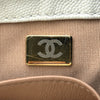 シャネル CHANEL マトラッセミニフラップチェーンショルダー ホワイト ゴールド金具 キャビア レディース ショルダーバッグ