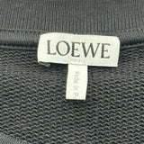 ロエベ LOEWE アナグラム刺繍スウェットシャツ H526Y24J07 ブラック コットン メンズ スウェット