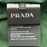 プラダ PRADA ロゴ刺繍コットンジャケット SGC885 ネイビー コットン メンズ その他アウター