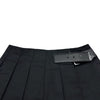 プラダ PRADA Re‐Nylon トライアングルロゴ ミニスカート 21H922 ブラック ナイロン レディース ミニスカート