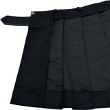 プラダ PRADA Re‐Nylon トライアングルロゴ ミニスカート 21H922 ブラック ナイロン レディース ミニスカート
