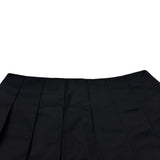 プラダ PRADA Re‐Nylon トライアングルロゴ ミニスカート 21H922 ブラック ナイロン レディース ミニスカート