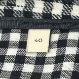 グッチ GUCCI チェック柄ジャケット 737717 ブラック コットン レディース その他アウター