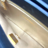 シャネル CHANEL マトラッセロゴチェーンショルダー ASM3241 ブラック ゴールド金具 ラム レディース ショルダーバッグ
