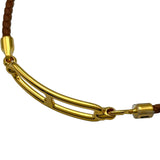 エルメス HERMES ルリドゥブルトゥール ゴールド メタル/スイフト アクセサリー