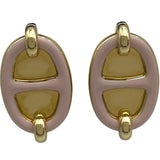 エルメス HERMES ピアス ミニ マイヨン ゴールド メタル/ラッカー アクセサリー