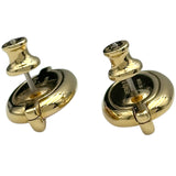 エルメス HERMES ピアス ミニ マイヨン ゴールド メタル/ラッカー アクセサリー