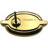 エルメス HERMES ピアス ミニ マイヨン ゴールド メタル/ラッカー アクセサリー