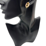 エルメス HERMES ピアス ミニ マイヨン ゴールド メタル/ラッカー アクセサリー